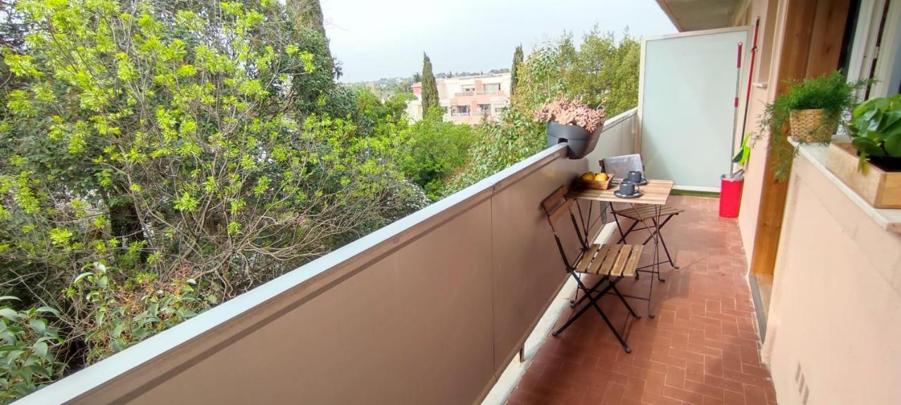 Michelet Studio Climatise Avec Balcon Et Parking Ferme Apartment Montpellier Exterior photo